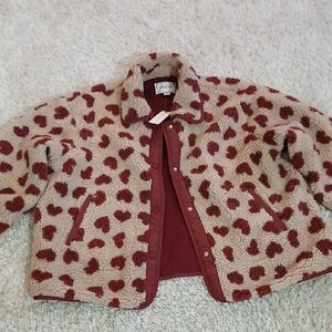 Maeve /ANTHROPOLOGIE sherpa Jacket